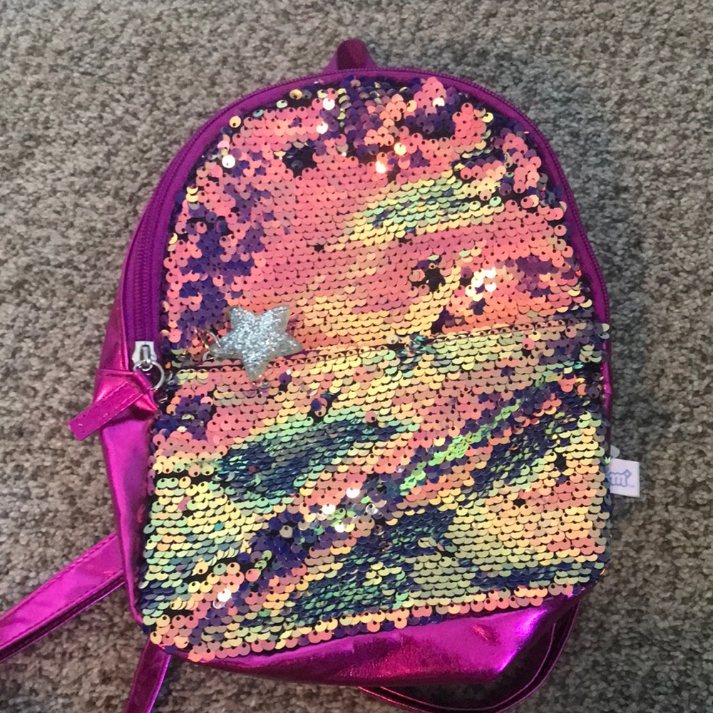 More than Magic flip sequins mini backpack